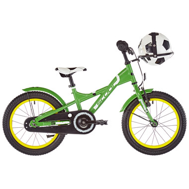 Bicicletta Bambino S'COOL XXLITE SOCCER Acciaio 1V 16" Verde 2020 0